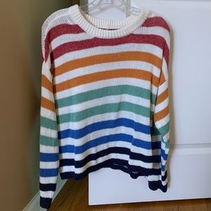 rainbow sweater